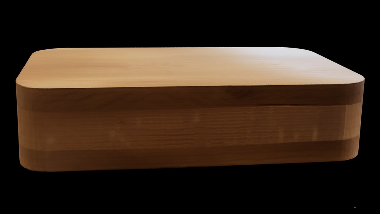 The Liberator Holzbox — solid natural oak