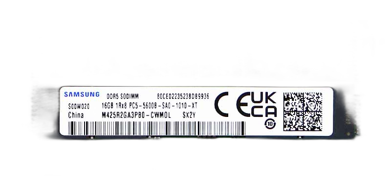 16 GB DDR5 SO-DIMM